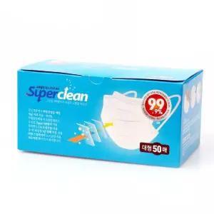 일화용마스크50매 KF-AD 비말 차단 숨쉬기 편한 마스크 3Q 50매