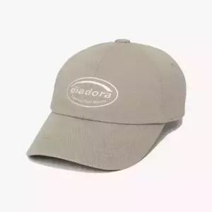 디아도라 diadora 와펜 로고 볼캡 BEIGE