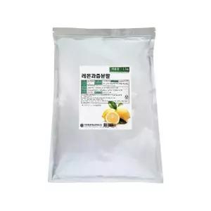 이든타운 레몬분말 1kg 레몬과즙분말 음료 제과용