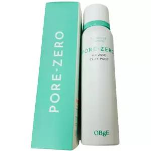 오브제 클레이팩 포어 제로 무스 100ml 초강력 피지 흡착 모공 청소