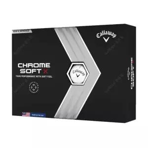 [캘러웨이] 크롬소프트X 4피스 골프공 12구 1더즌 골프용품