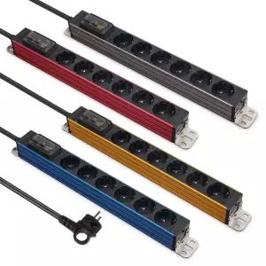 서버탭 고용량 멀티탭 4000W 6구 5M 골드