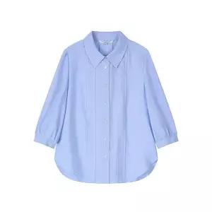 [꼼빠니아] 절개 포인트 7부 블라우스_CADU5-WRC130