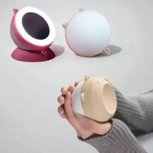 휴대용 USB 충전식 손난로 LED 거울 포함 전기핫팩