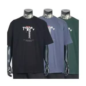 빅사이즈반팔티 V더오트리 면 박스핏 가슴120~155cm