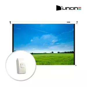 윤씨네 V-EV 전동스크린 150인치 노출형 가정용 회의실 교회용 업소용 사무실 강의실 빔프로젝터 빔스크린