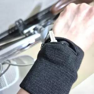 스포츠용 컬러 손목 밴드 지갑 블랙 그레이 락커 블루 러닝 자전거 보관