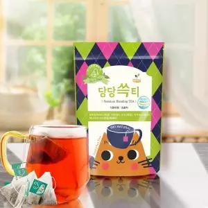 관리가 필요할때 당당쓱티 슈가컷팅 블렌딩티 돼지감자차 바나바잎차 여주차 바나바잎 레드 비트차 티백