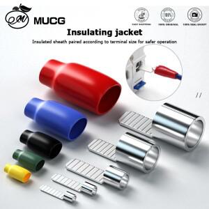 회로 차단기 플러그 핀 모양의 케이블 와이어 인서트 압착 단자 C45 공기 스위치 - 16 8 AWG