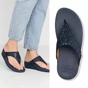 [핏플랍]핏플랍 쪼리 쉬머 글리터 플립플랍 GY4-399 네이비