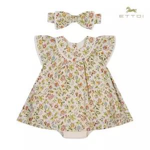 [롯데백화점]에뜨와 멜리가든바디수트SET 07S327982/출산선물,백일,돌,유아