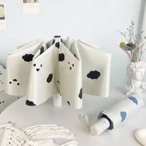 [서오안전] 클라우드 자동 3단 우산겸용 양산 (단품)