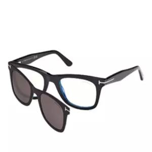 렉탱귤러 렌즈 클립온 선글라스 안경테 FT5970-B 001 50