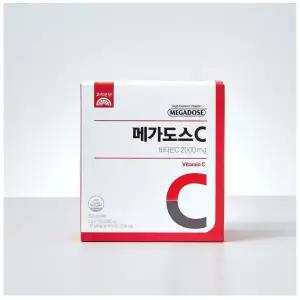 고려은단 메가도스C 비타민C 2000mg, 2g, 100개