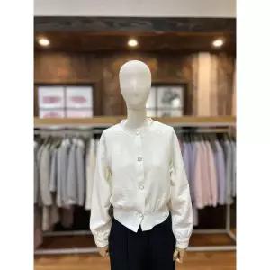 매장정품 PLASTIC ISLAND 플라스틱 아일랜드 조직감 블루종 블라우스 PQ2WB862 1307275