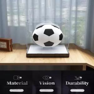 전시 스탠드 미러 축구공 보관 배구공 아크릴 투명 싸인볼 케이스 보관함 디스플레이 농구공