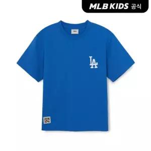 [MLB키즈 공식]26SS 스트릿 베이직 클래식쿠퍼스 로고 티셔츠 LA (Cobalt Blue) 7ATSB0663-07CBS