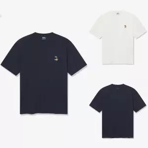 휠라 남녀공용 수피마 와펜 반팔티 -FS262RS01X028 (2colors) 139152