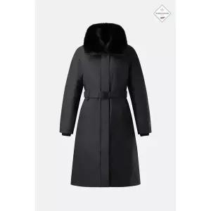 [코오롱스포츠](대구신세계) [역시즌] 여성 스탠드넥 롱 다운 TVJDW25646BLK