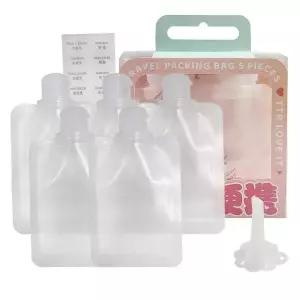 [알티피아]장만A617 여행용 세면용품 화장품 소분파우치 5개 셋 Huolang 만물선생