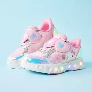 헬로 키티 롤리 바로인 운동화 라이팅 벨크로 유아 여아 신발