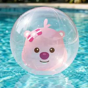 루피 인기캐릭터 투명 물놀이공 수영장 바닷가 비치볼