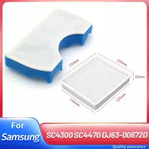 삼성 SC4300 DJ63-00672D VC-B710W 진공 청소기 스폰지 필터 헤파 면 교체