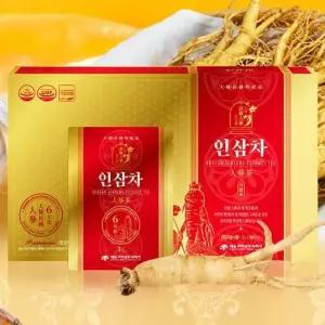 6년근 인삼 차 100포 말린 인삼 가루 인삼분말 시댁 첫인사선물 시아버지생