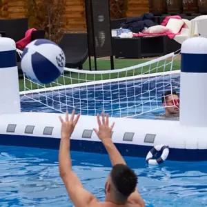 테니스 배구네트 야외 게임 풀장 단체게임 배구