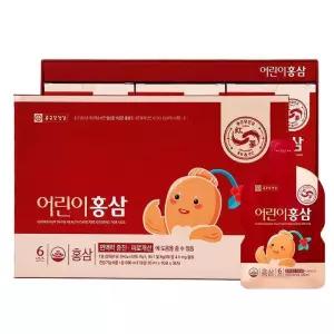 종근당 건강 어린이홍삼 30포 종근당건강 홍삼 아기 홍삼 진액 주니어홍삼