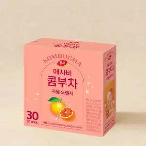 [동서] 애사비 콤부차 자몽 오렌지 30입