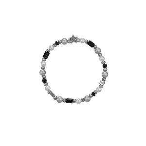 SCUDO Black Ash Pink Sea Star Beads Bracelet316240