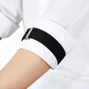 슬리브 가터 셔츠 소매 고정 밴드 팔뚝 흘러내림 방지 길이조절 정리 패션 소품