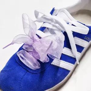 40mm쉬폰끈+선택 이중 더블 신발끈 80cm 2쌍 커스텀 슈즈참 운동화끈 핫템 유행템 아이템