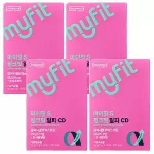 [단비] 마이핏S 핑크핏 알파CD 분말 알파시디 14포 x 4박스