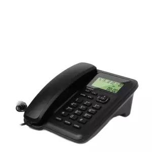 버튼식 유선 전화기 스탠드 사무실 아날로그 집 업소용 벽걸이 발신자표시