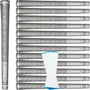 Geoleap 골프 그립 세트 - 15개의 테이프가 있는 13개의 그립과 선택할 수 모든 수리 키트가 메모리 포인트