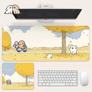 대형 캐릭터 마우스패드 장패드 게이밍 데스크매트 미끄럼방지 방수 책상매트 