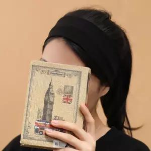 베이직 반다나 헤어밴드 블랙 예쁜 터번