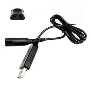 브라운 쉐이버 시리즈 S3/S5/S6/S7/S8/S9 12V USB 충전 케이블 교체용 충전기 코드 호환 3040s 790cc 9090c
