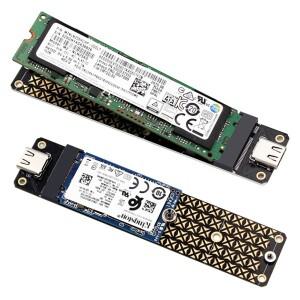 NGFF M.2 to USB3.1 C타입 컨버터 JMS580 칩 SATA NVME SSD USB 3.1 라이저 카드 어댑터 2230 2242 2260/22