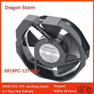 고속 냉각 선풍기 장비  공구 NMB-MAT 5915PC-12T-B30 AC115V 35 W 172x150x38mm 200V 신제품