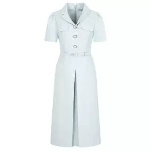 [JJ JIGOTT][JJ지고트]트위드 인버티드 플리츠 원피스 GP4P0OP401_DG