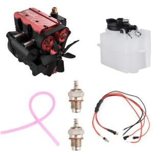 토얀 FS-L200AC 모터 엔진 모델 DIY 조립 7cc 인라인 니트로 4행정 2기통 키트 내연기관