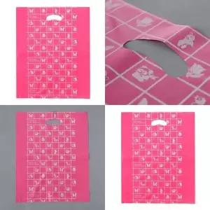 100p 양장비닐봉투 빨강 40x50cm 의류매장 포장비닐