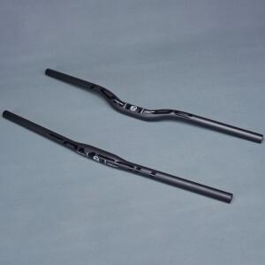 호환 TOMTOU 블랙 매트 카본 핸들바  산악 자전거 MTB 사이클링 스티어링 휠 핸들  580mm-760mm  31.8mm