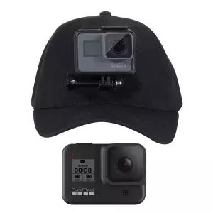 오즈모 호환 모자 마운트 머리 헤드 캡 액션캠 POV 셀카봉 촬영 낚시 등산 카메라 러닝