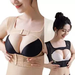 2way 가슴보정속옷 굽은등 펴주고 볼륨UP 여성 뽕브라 볼륨업브라 왕뽕브라 보정속옷 브래지어 2301714 J