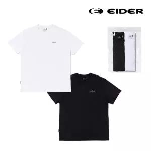 [롯데백화점]아이더 남성 여름 기능성 반팔 2팩 라운드 티셔츠 DMM23291