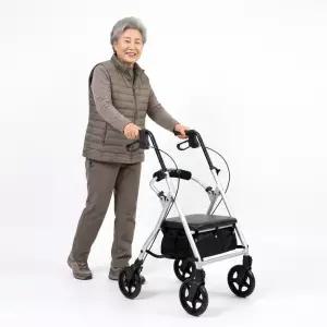 보행보조차 DH-365 실버카 어르신 할머니 유모차 접이식 보행기 노인 쇼핑카